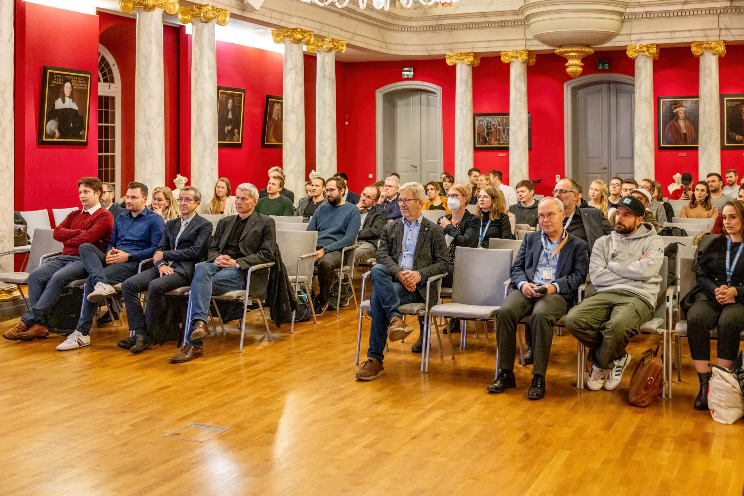 Prämierung des Businessplanwettbewerbs in der Aula